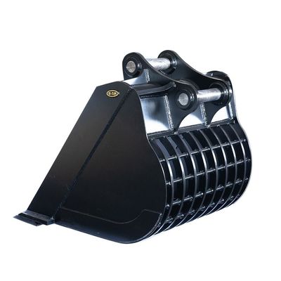 Επεξεργασμένο Excavator Sieve Bucket Steel Digging Rock Sieve Bucket 1 κυβικό μέτρο